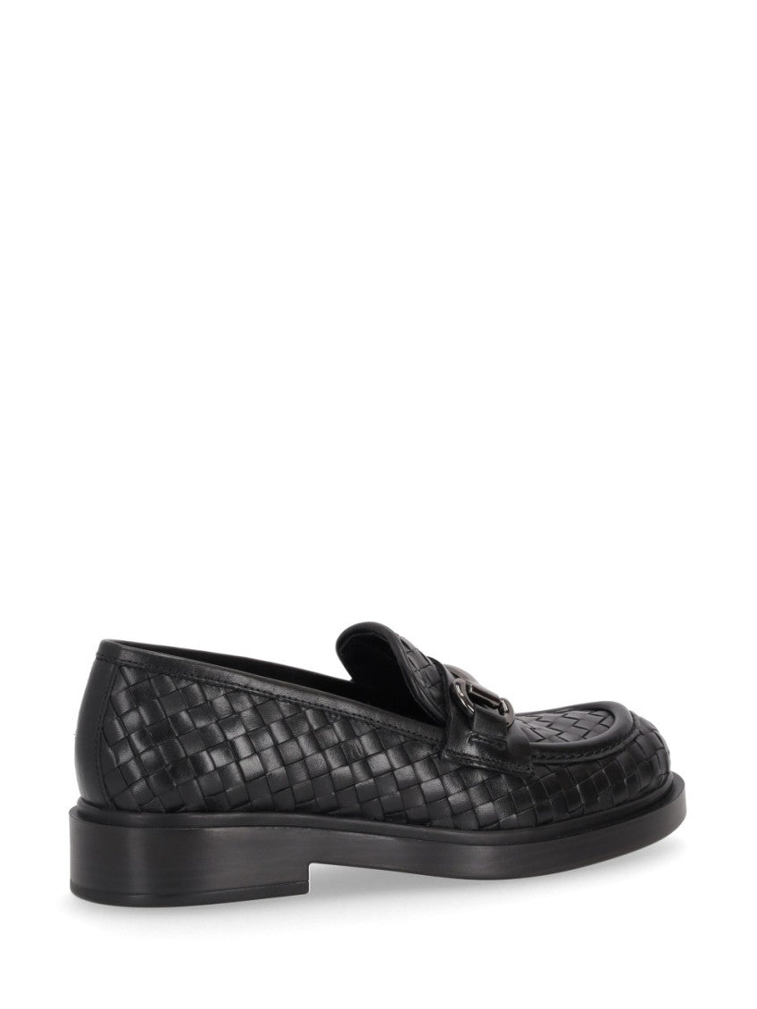 Black Slip On Loafers 3