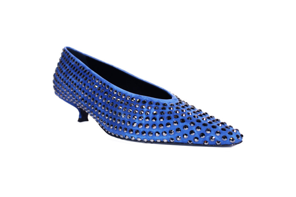 Blue Crystal Sandals 2