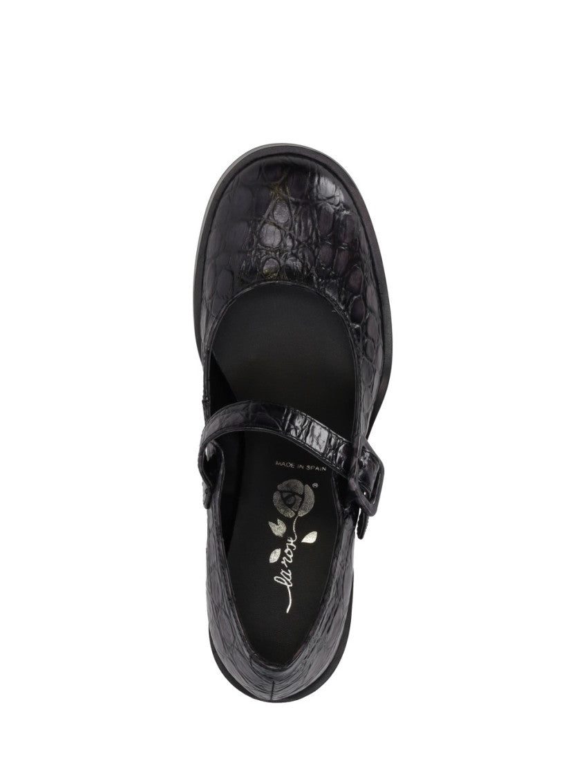 Black Leather Pumps 5