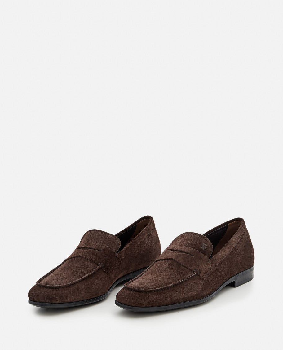 Brown Suede Loafers 2