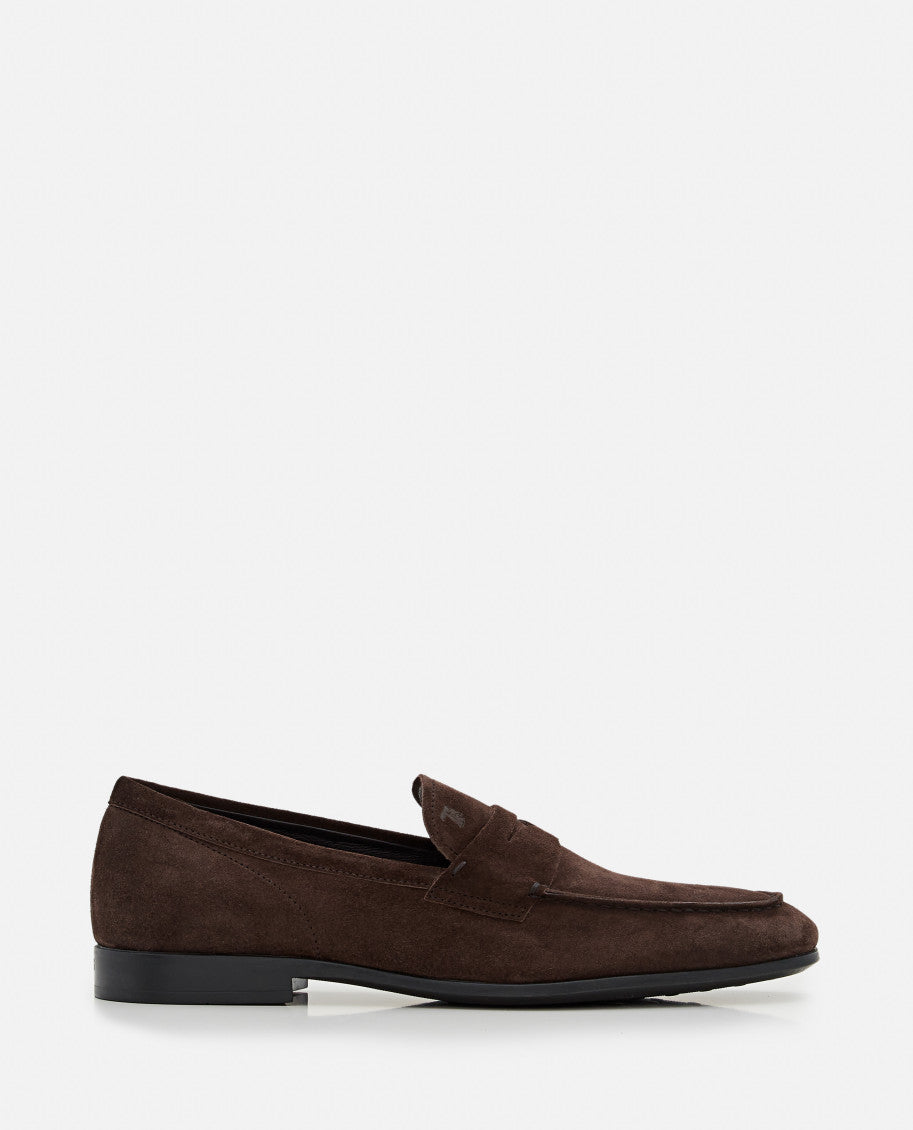 Brown Suede Loafers 5