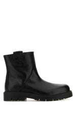 Black Leather Boots 1