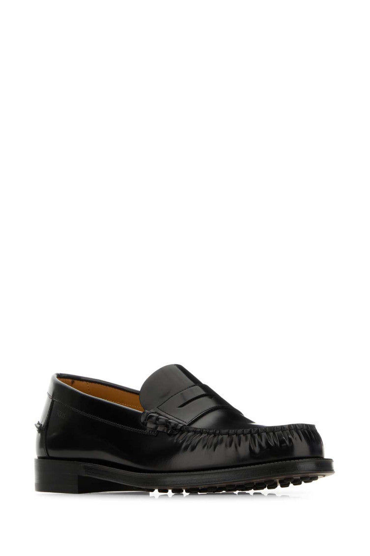Black Leather Loafers 2