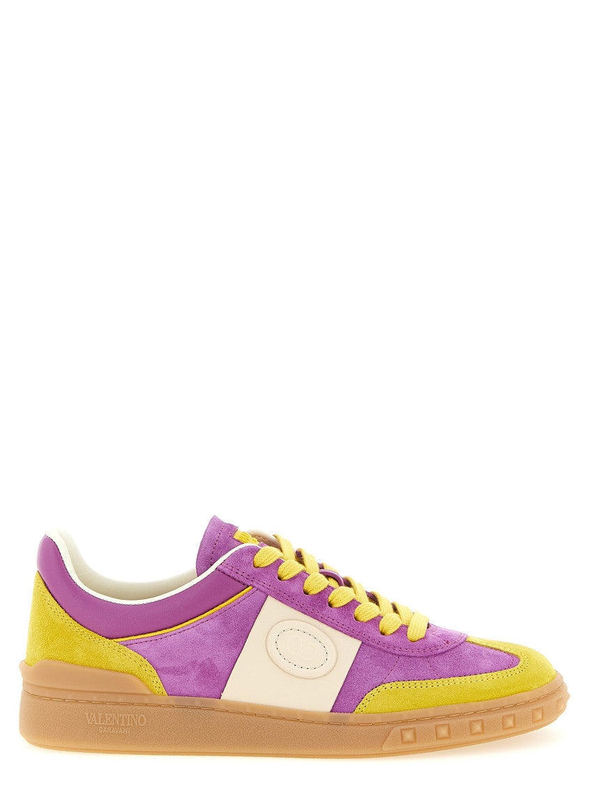 Multicolor Lace Up Sneakers 1