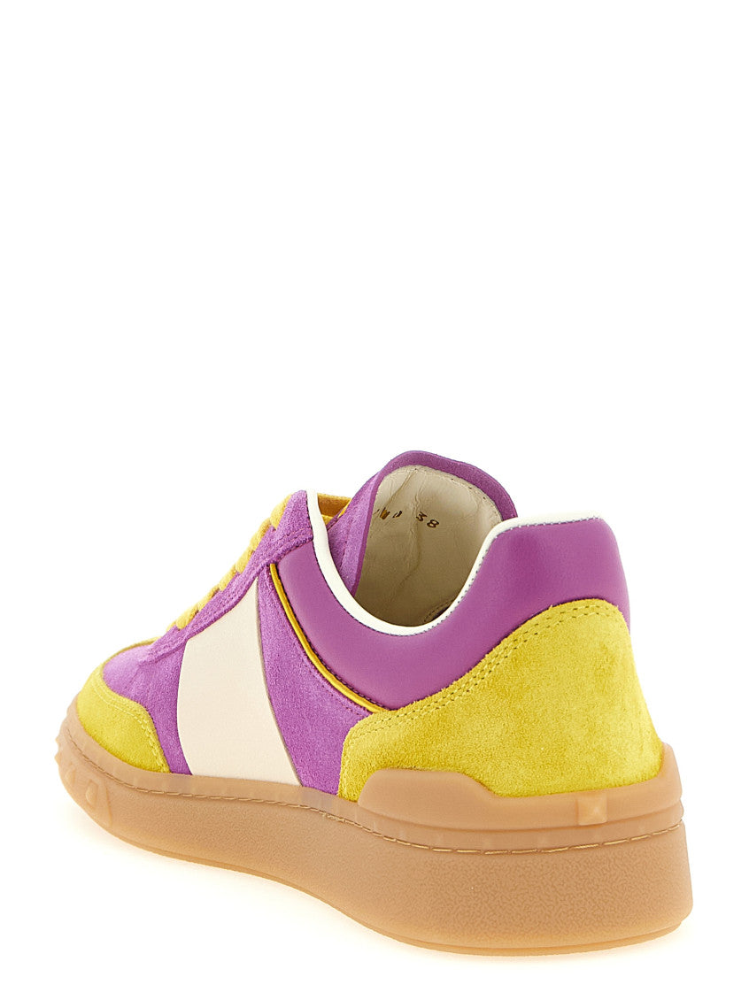Multicolor Lace Up Sneakers 3