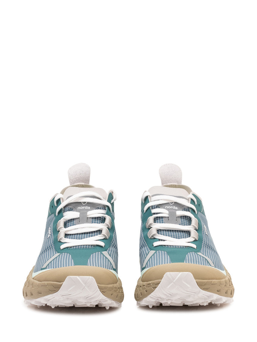 Green Graphic Horizon Sneakers 2