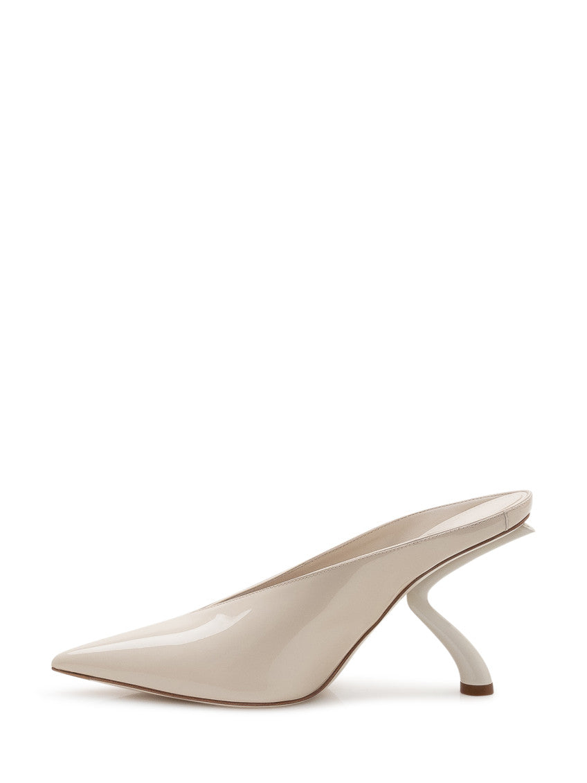 White Pointed-toe Pumps 4
