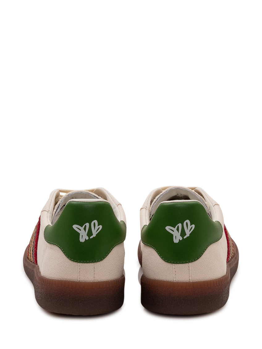 White Stripes Sneakers 3