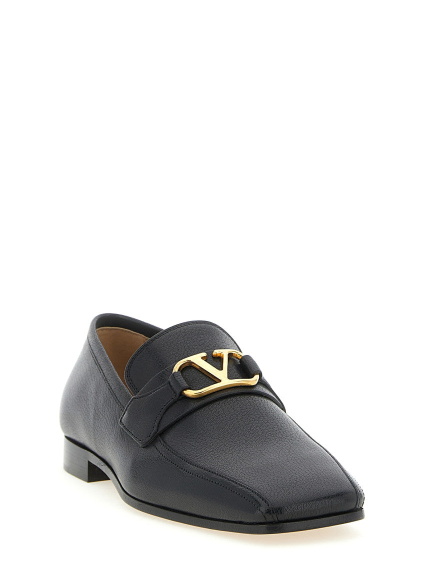 Black logo Loafers 2