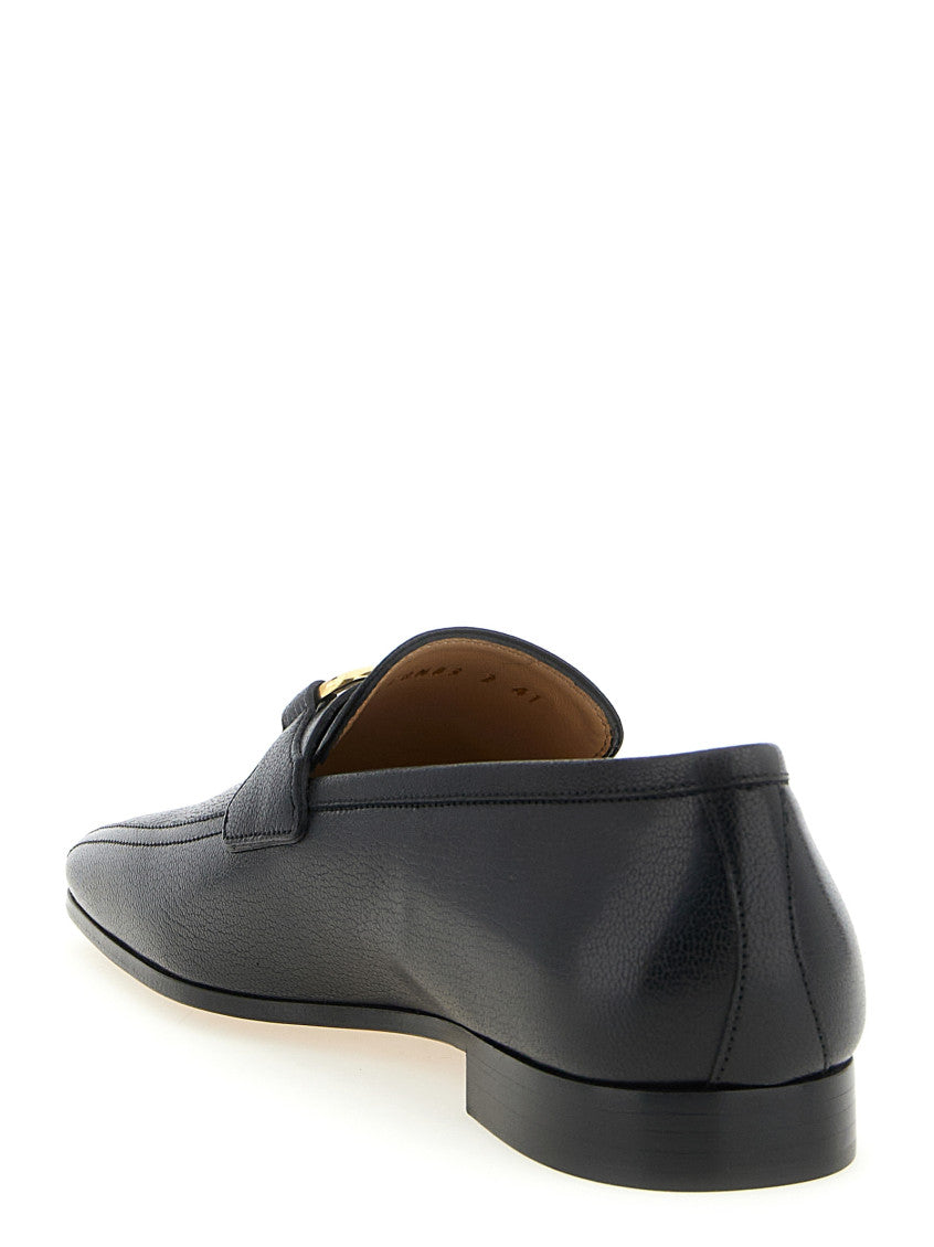 Black logo Loafers 3