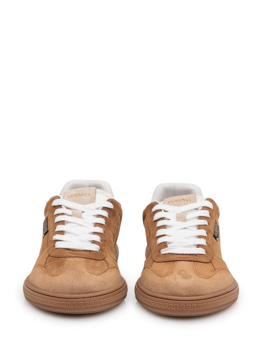 Brown Logo Sneakers 2
