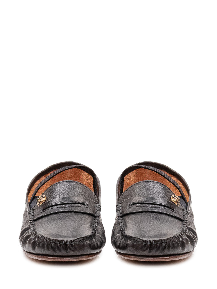 Black Leather Loafers 2