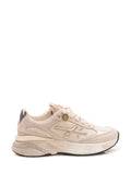 Beige Solid Moerund Sneakers 1