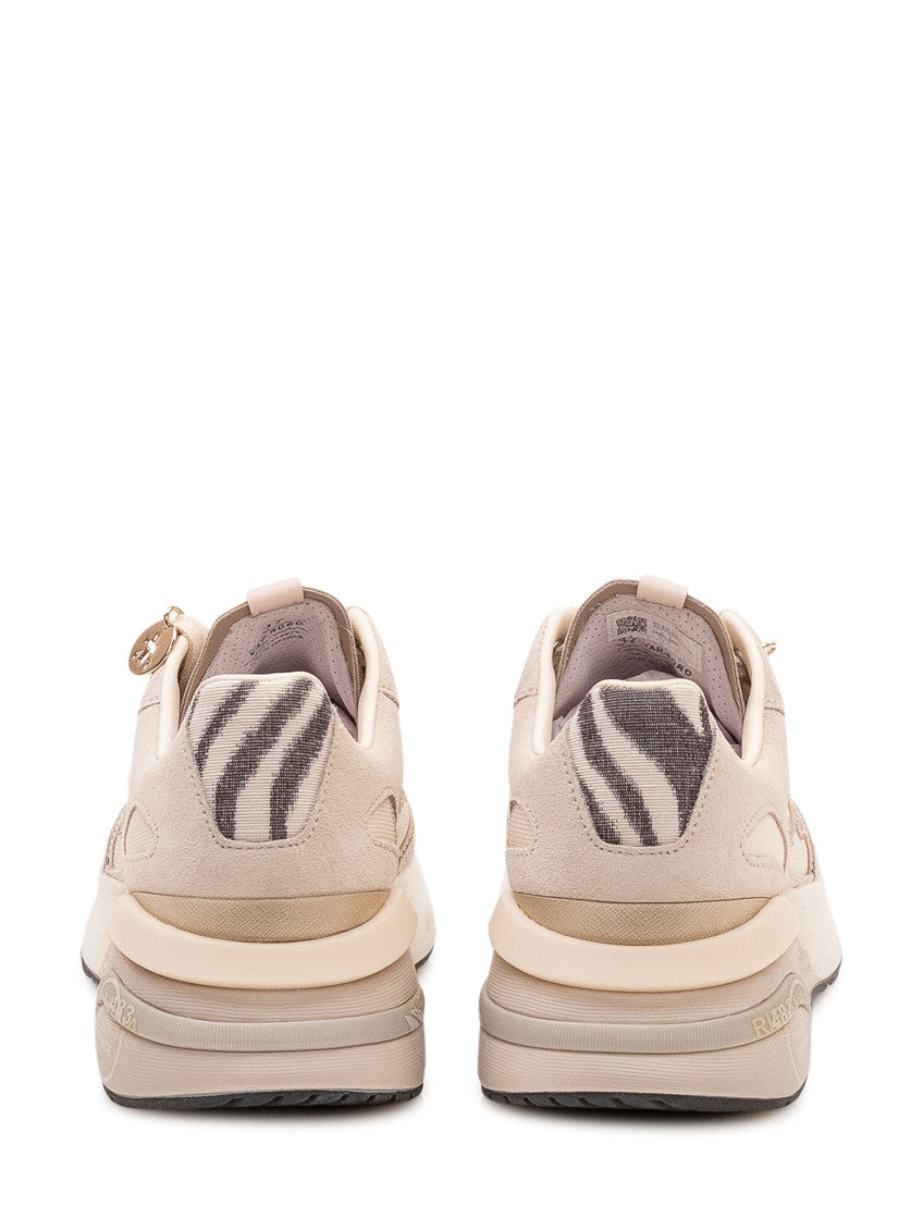 Beige Solid Moerund Sneakers 3