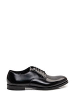 Black Leather Lace-up Shoes 1