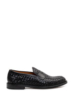 Black Adler Leather Loafers 1