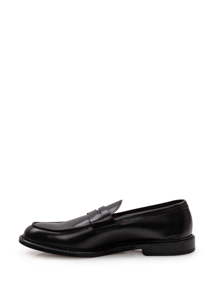 Black Leather Loafers 4