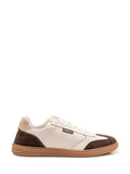 Beige Color-block Sneakers 1
