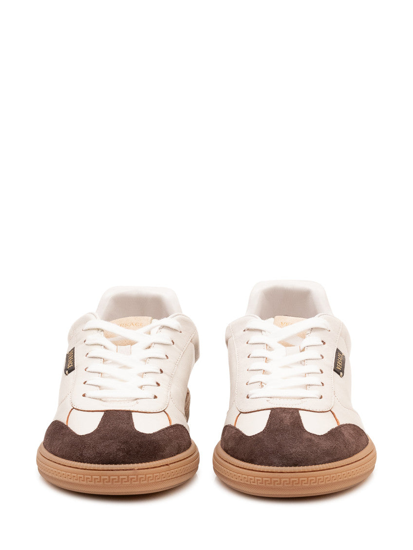 Beige Color-block Sneakers 2