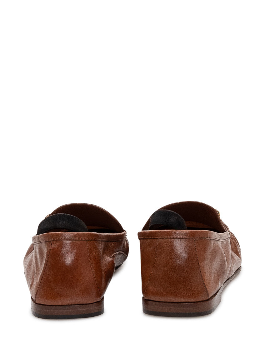 Brown Leather Loafers 3