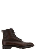 Brown Solid Galway Boots 1