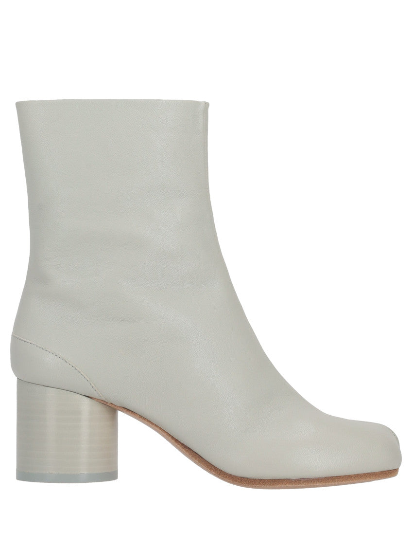 Alabaster Solid Tabi Boots 1