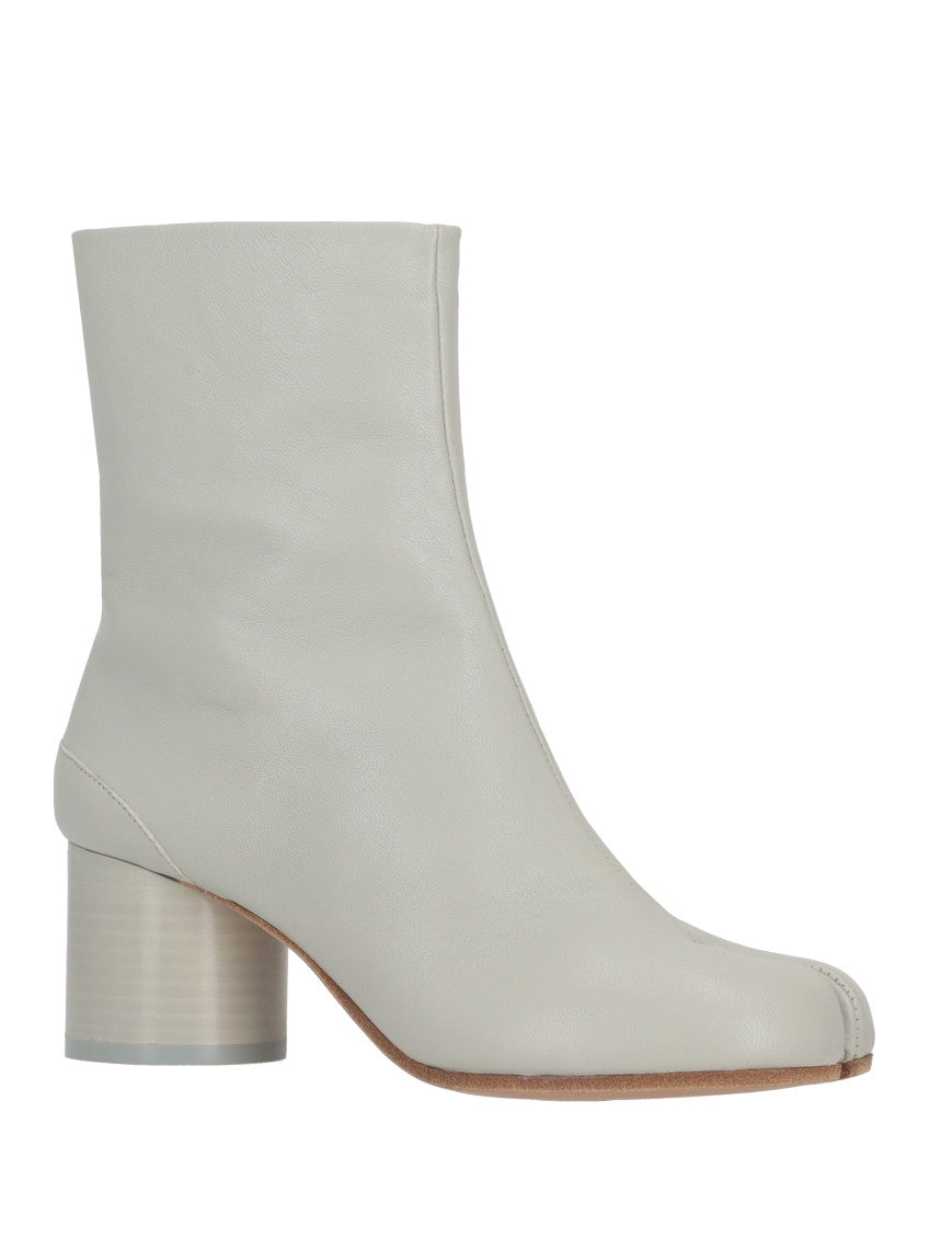 Alabaster Solid Tabi Boots 2