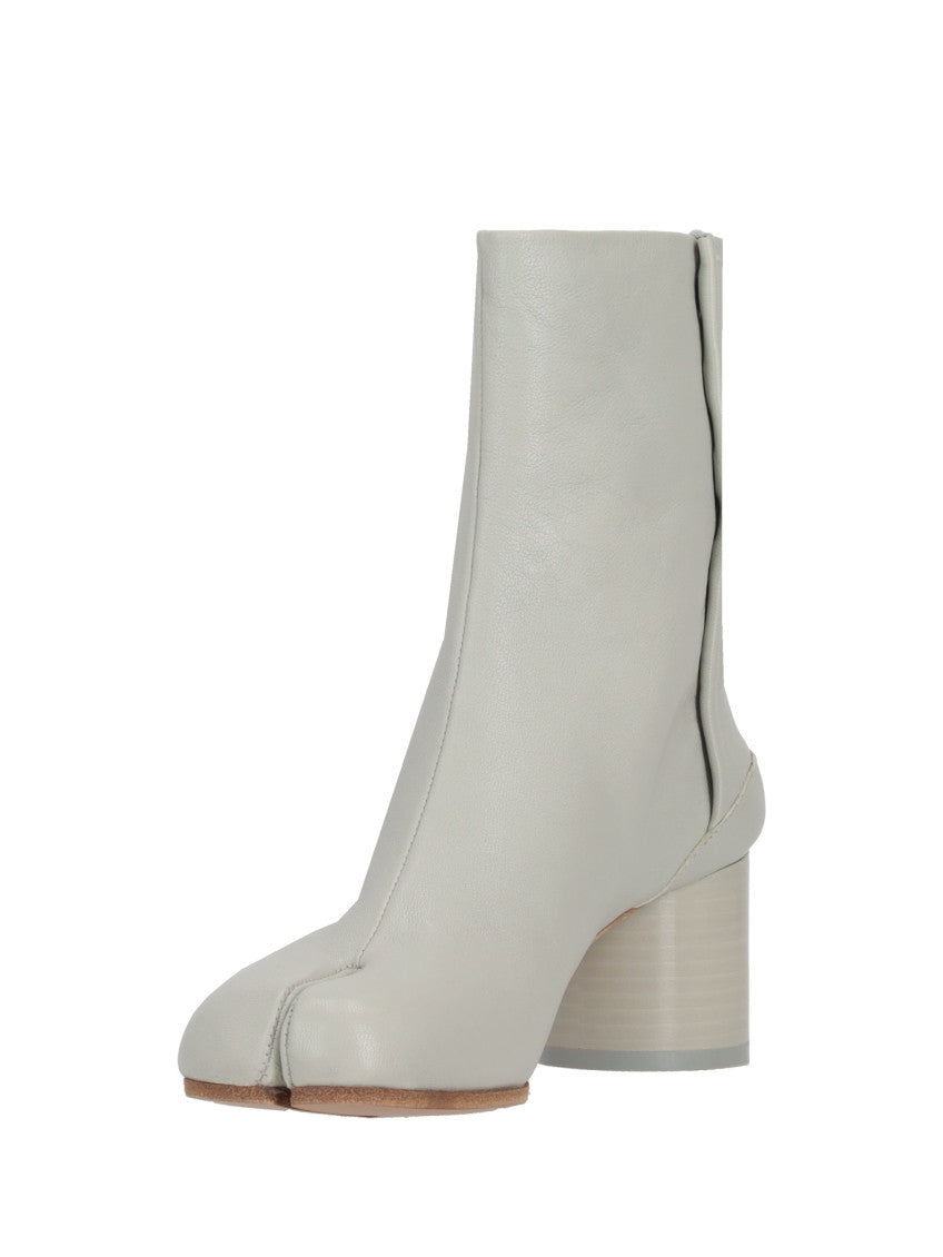 Alabaster Solid Tabi Boots 3