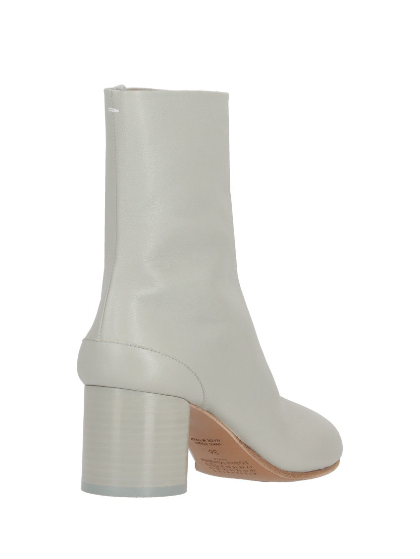 Alabaster Solid Tabi Boots 5