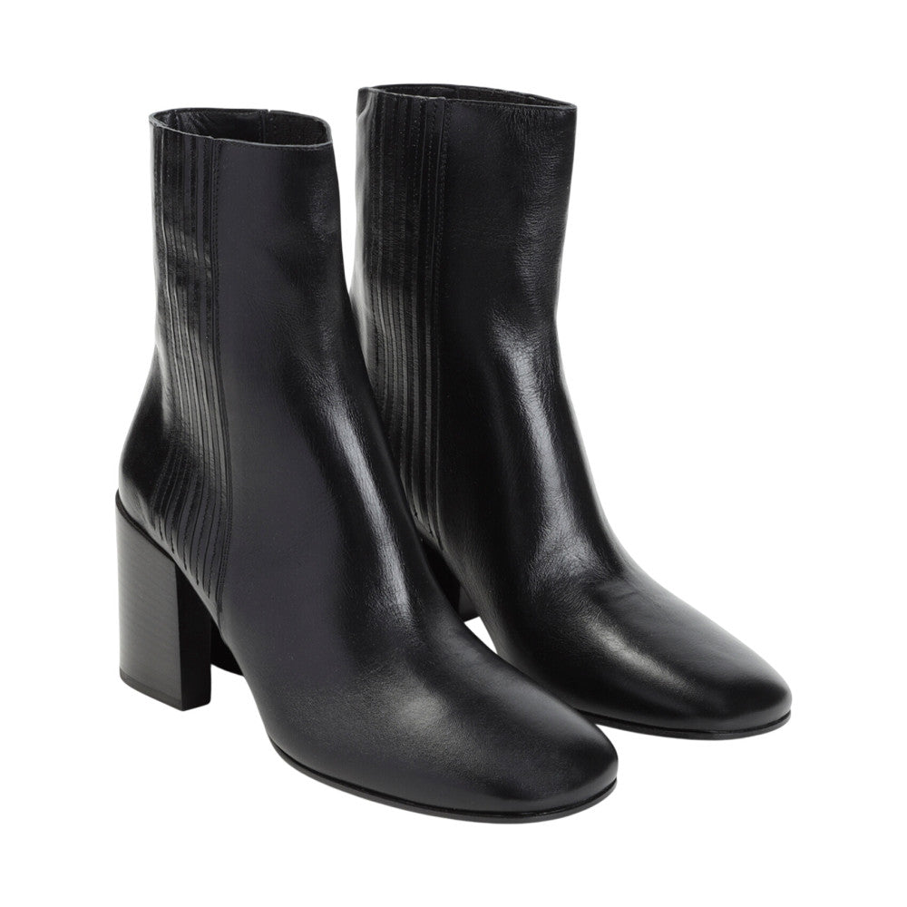 Black Leather Boots 5