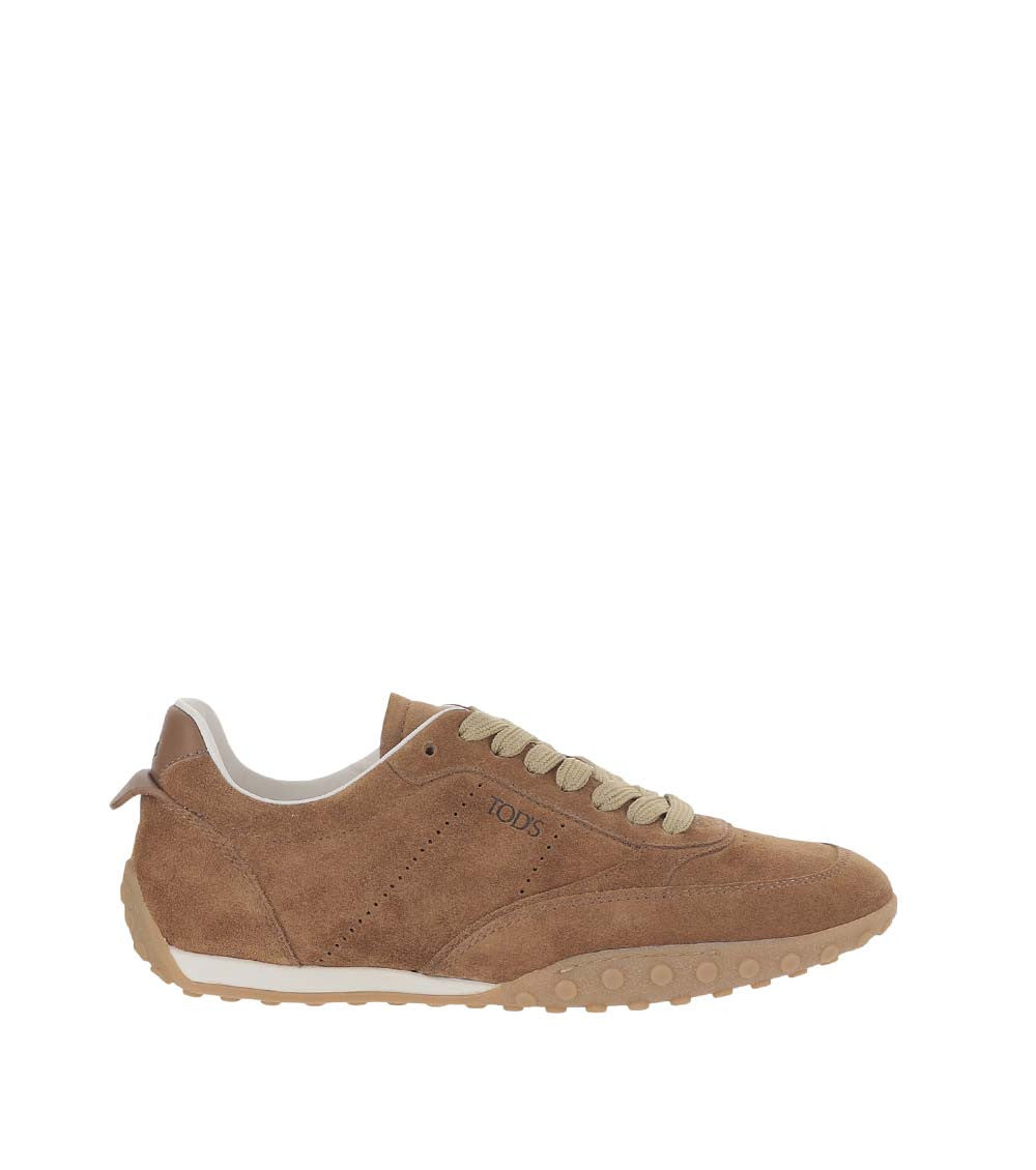 Brown Lace-up Sneakers 1