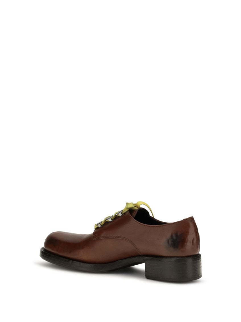 Brown Antique Lace Ups Shoes 3
