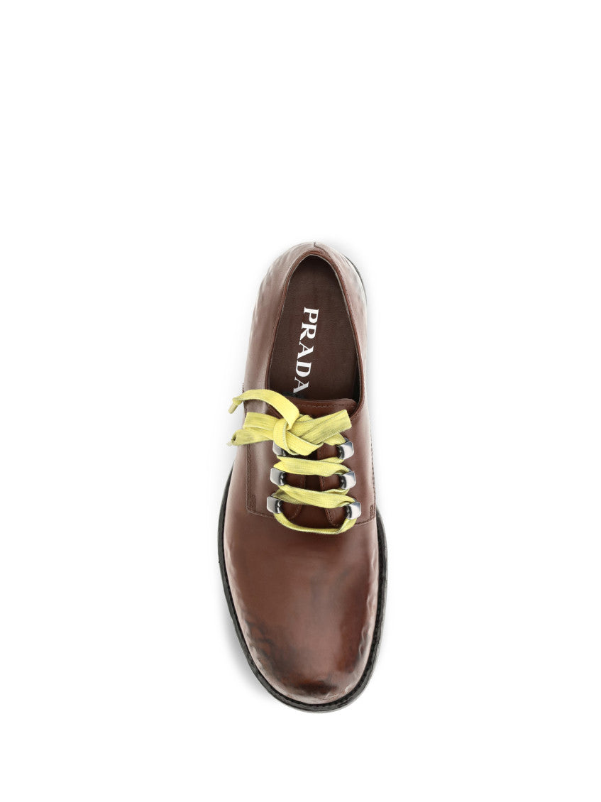 Brown Antique Lace Ups Shoes 4