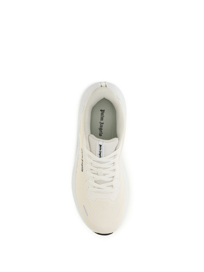 Off White Perforated Sunset Sneakers 4
