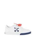 White Logo Low Sneakers 1