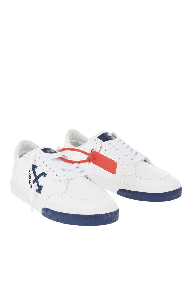 White Logo Low Sneakers 2