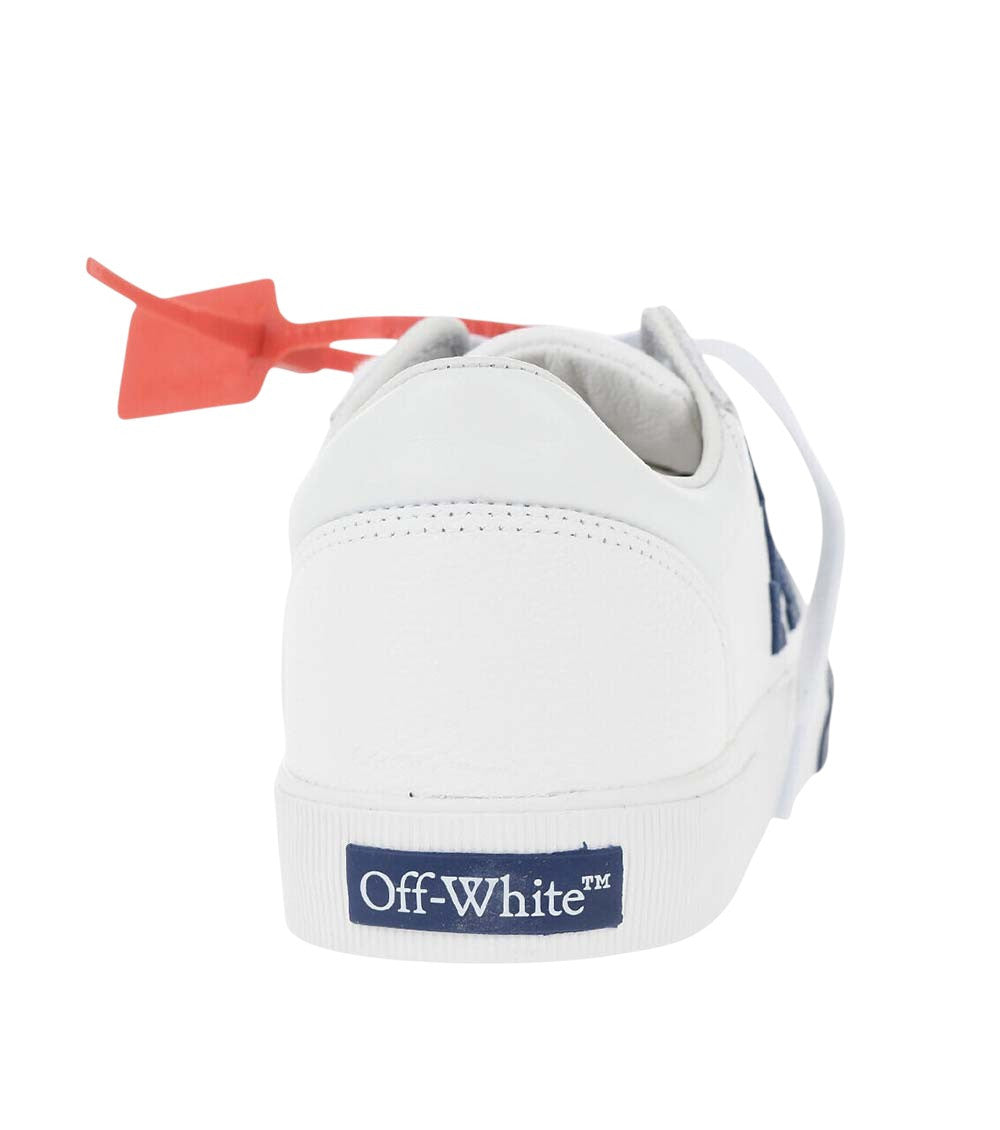 White Logo Low Sneakers 3
