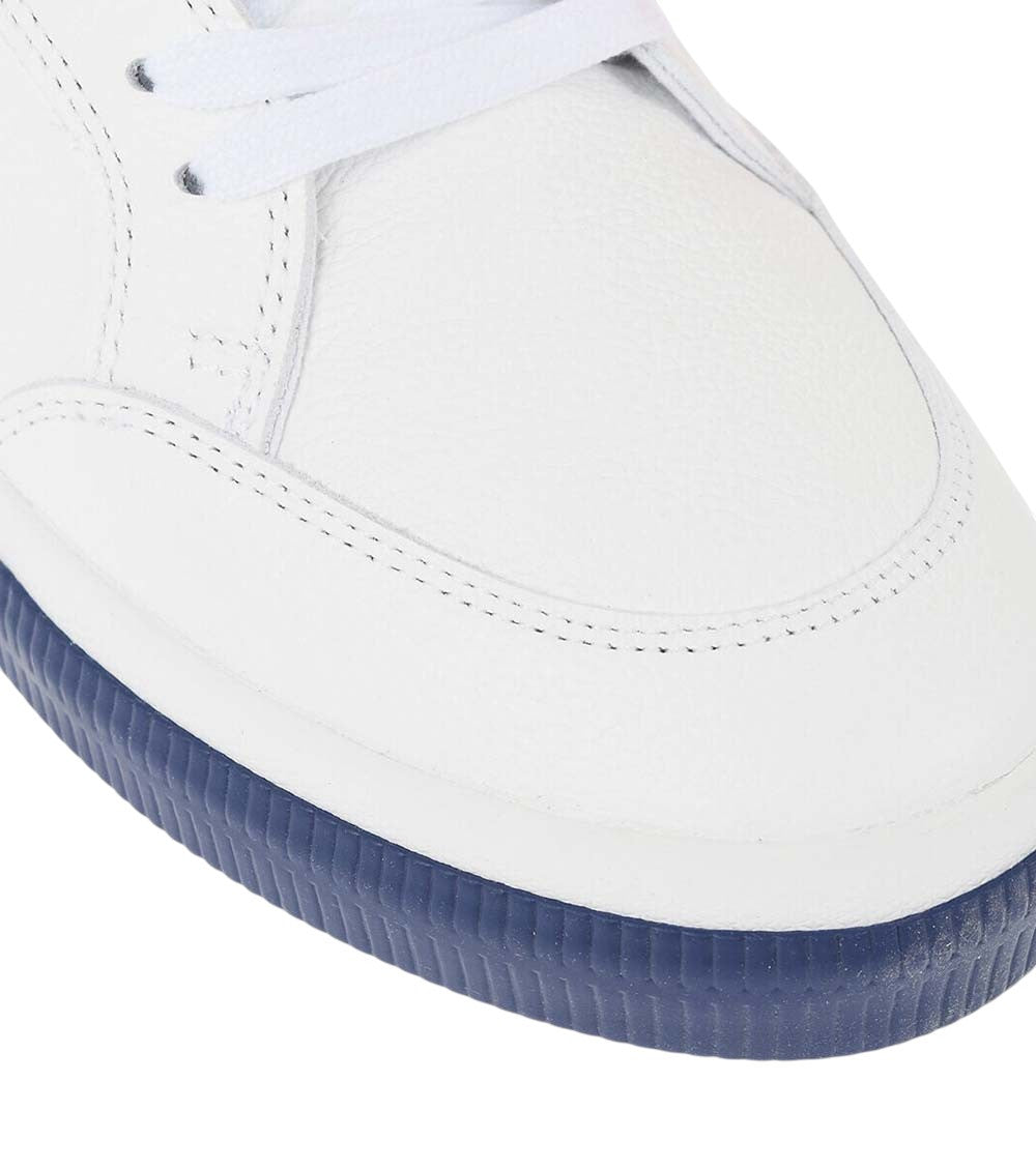 White Logo Low Sneakers 4