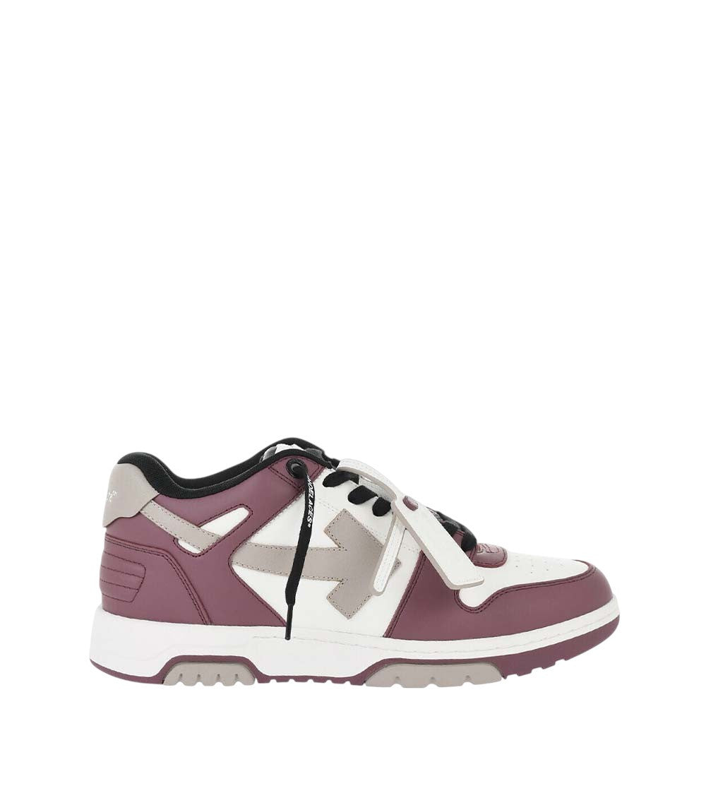 Burgundy Out Of Office Sneakers 1