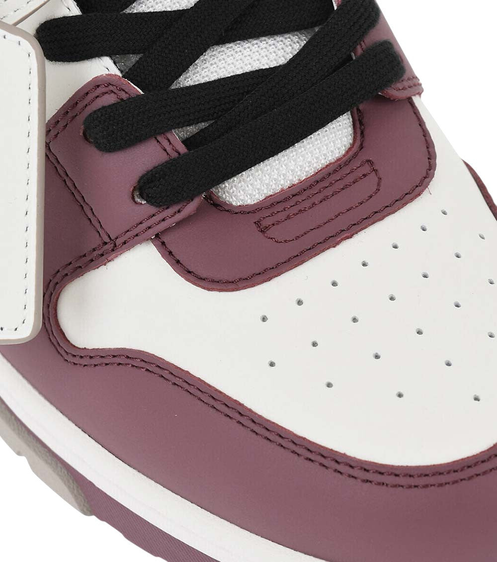 Burgundy Out Of Office Sneakers 3