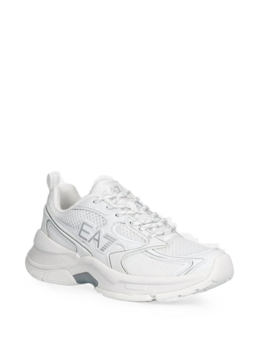 White Logo Predator Sneakers 1