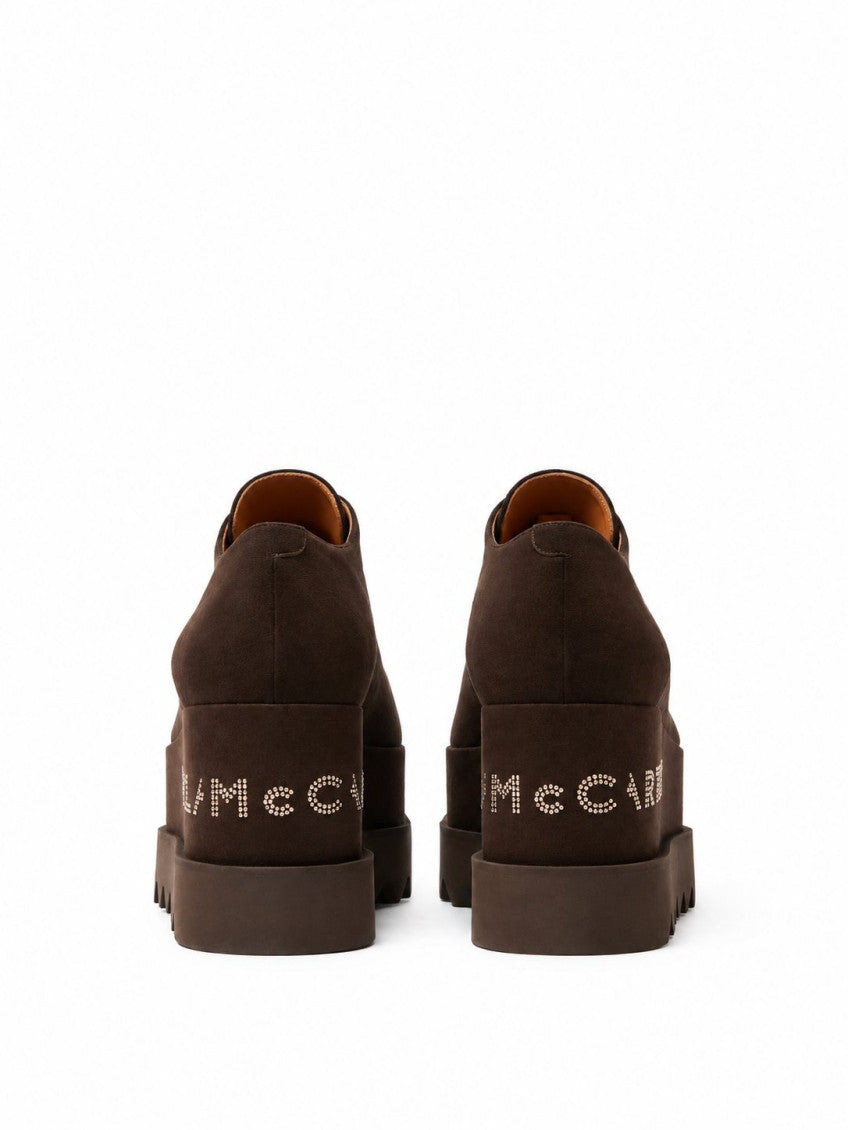 Dark Brown Elyse Sneakers 4