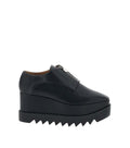 Black Leather Zipper Sneakers 1