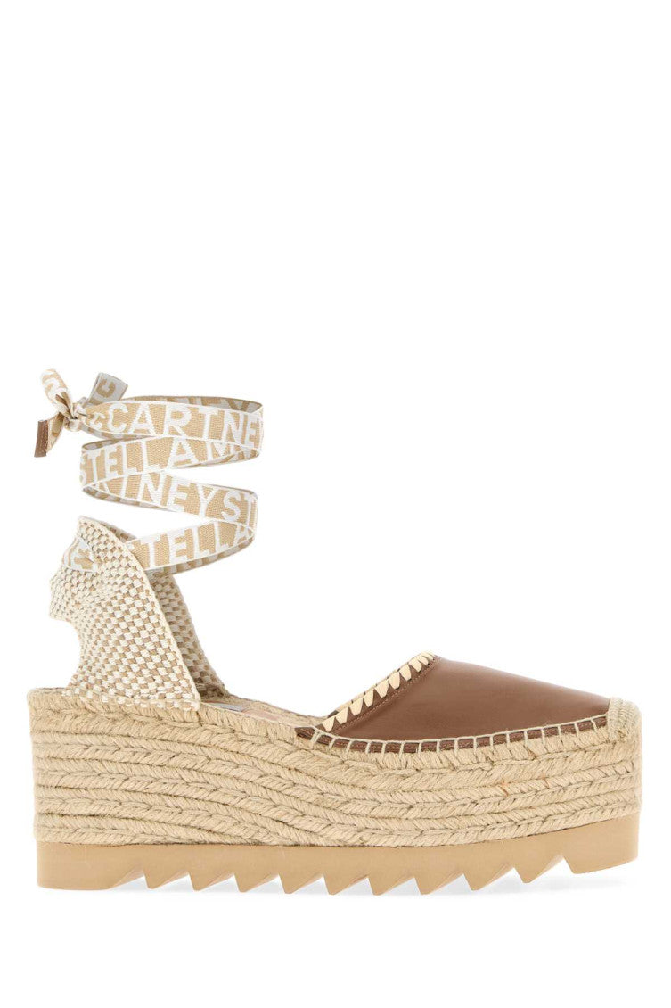 Brown Gaia Espadrille Wedges 1