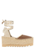 Brown Gaia Espadrille Wedges 1