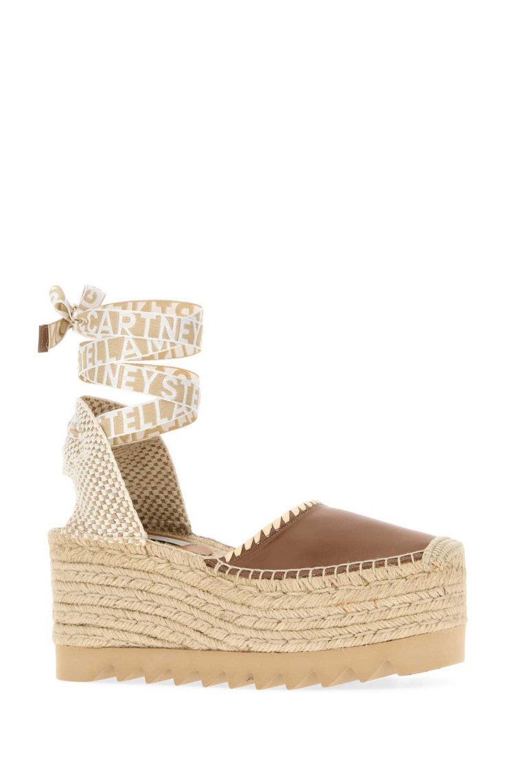 Brown Gaia Espadrille Wedges 2