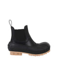 Black Leather Chelsea Boots 1