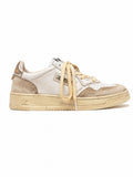 Beige Logo Sneakers 1