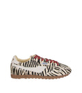 BlackWhite Striped Sneakers 1