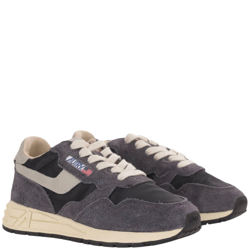 Grey Logo Sneakers 2